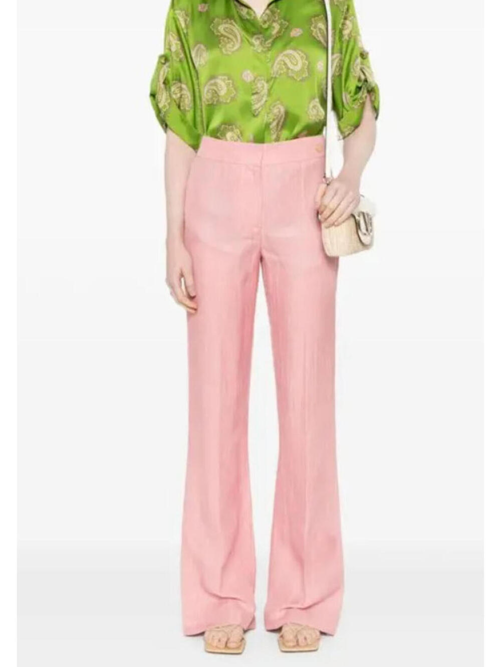 Callas Milano Danae Flared Trousers, $590, NWT, Size US 4, IT 42, #2588